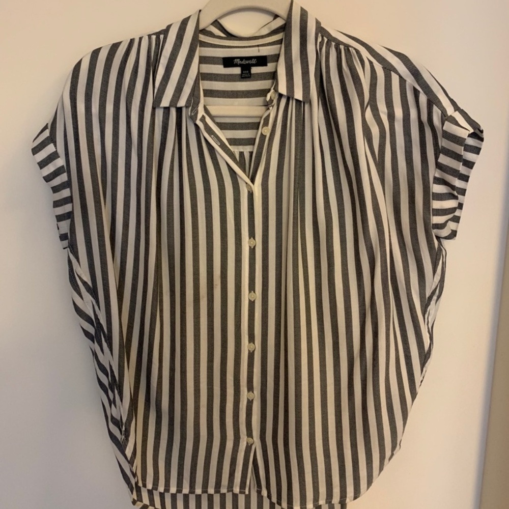 Madewell Central Shirt in Ballard Stripe